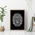 Skull Canvas Wall Art Chief Skeleton - Wonder Print Shop