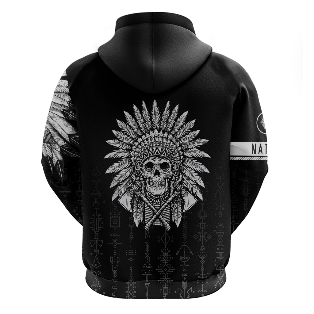 Skull Hoodie Chief Skeleton - Wonder Print Shop