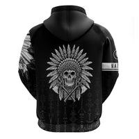 Skull Hoodie Chief Skeleton - Wonder Print Shop