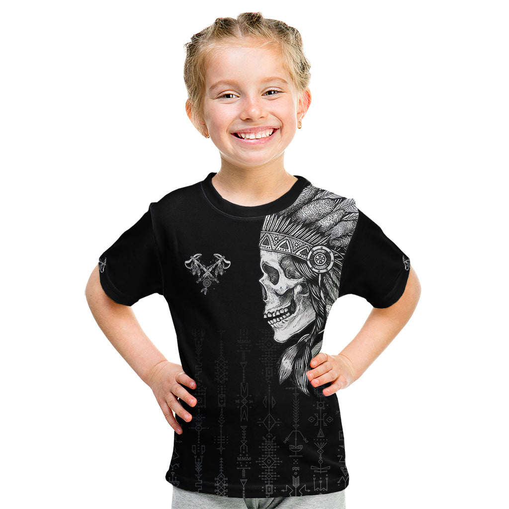 Skull Kid T Shirt Chief Skeleton - Wonder Print Shop