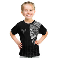Skull Kid T Shirt Chief Skeleton - Wonder Print Shop