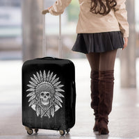 Skull Luggage Cover Chief Skeleton - Wonder Print Shop