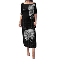 Skull Puletasi Chief Skeleton - Wonder Print Shop