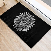 Skull Rubber Doormat Chief Skeleton - Wonder Print Shop