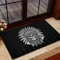 Skull Rubber Doormat Chief Skeleton - Wonder Print Shop