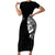Skull Short Sleeve Bodycon Dress Chief Skeleton - Wonder Print Shop