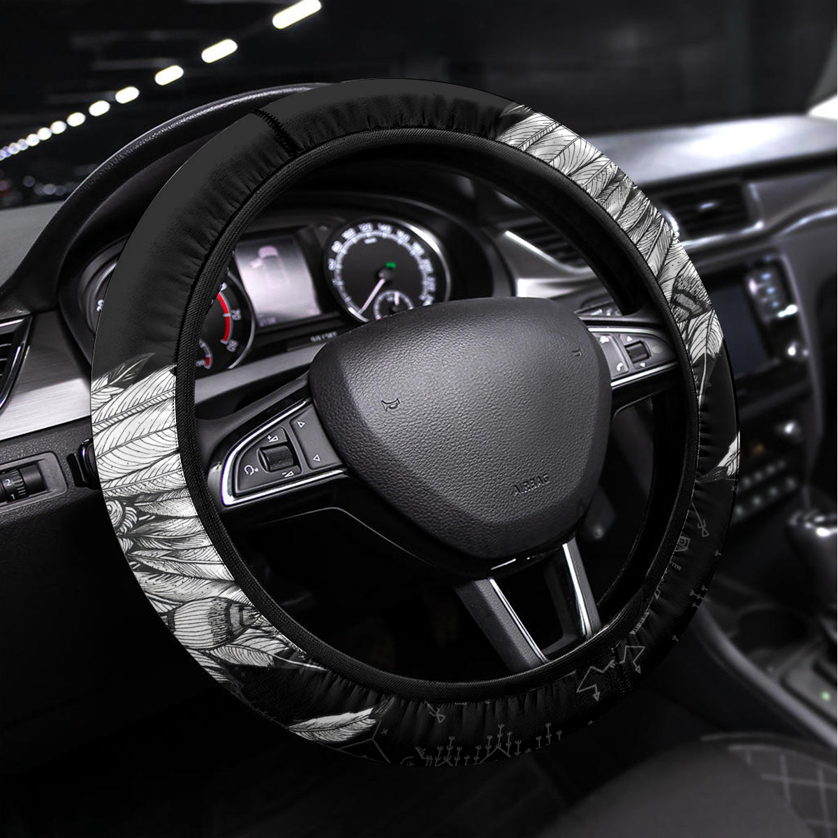 Skull Steering Wheel Cover Chief Skeleton - Wonder Print Shop