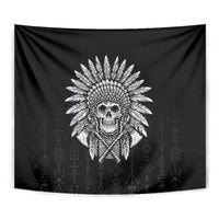 Skull Tapestry Chief Skeleton - Wonder Print Shop