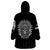 Skull Wearable Blanket Hoodie Chief Skeleton - Wonder Print Shop