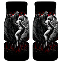 Skull Car Mats Death Angel In Love - Wonder Print Shop