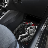 Skull Car Mats Death Angel In Love - Wonder Print Shop