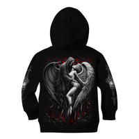 Skull Kid Hoodie Death Angel In Love - Wonder Print Shop
