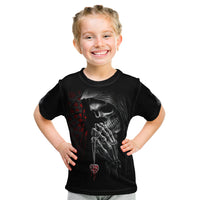Skull Kid T Shirt Death Angel In Love - Wonder Print Shop