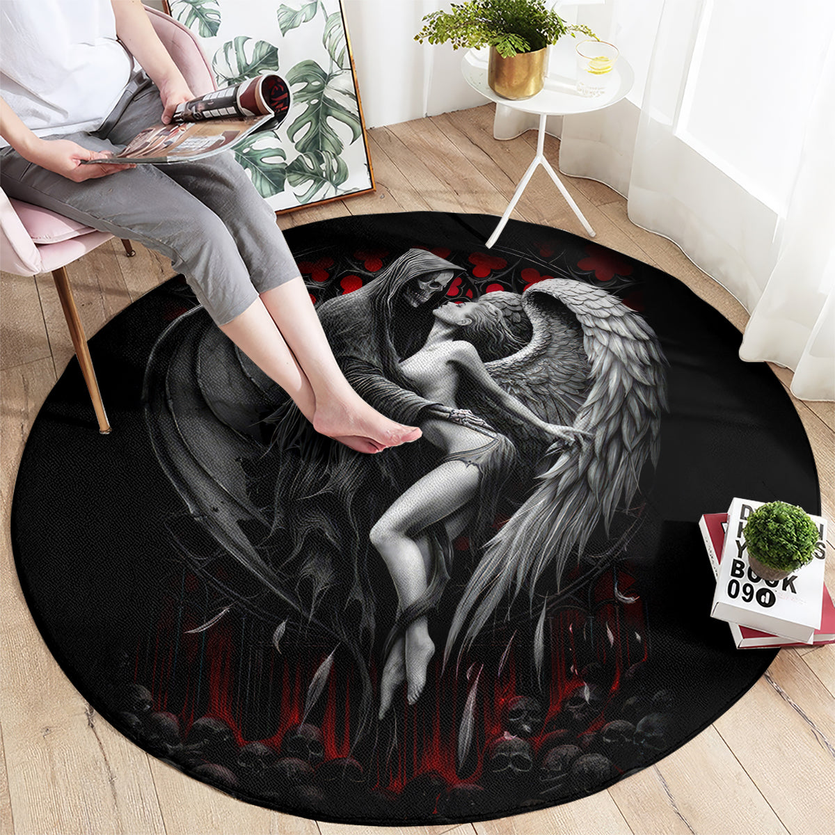 skull-round-carpet-death-angel-in-love