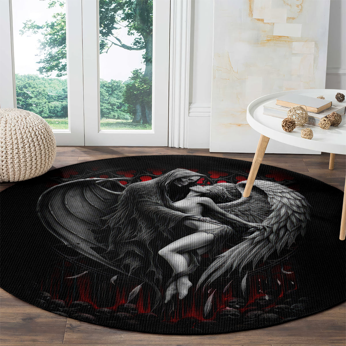 skull-round-carpet-death-angel-in-love