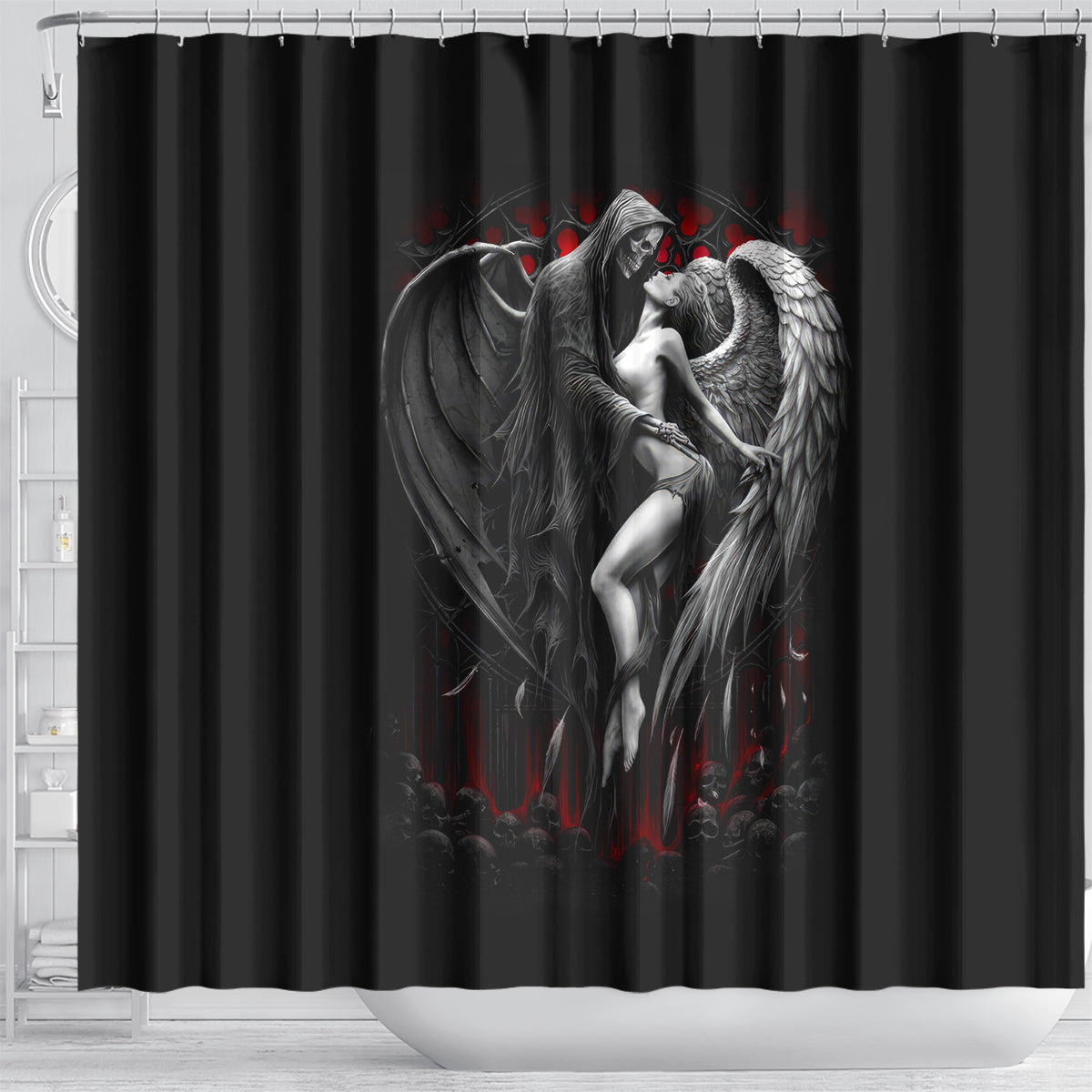 skull-shower-curtain-death-angel-in-love