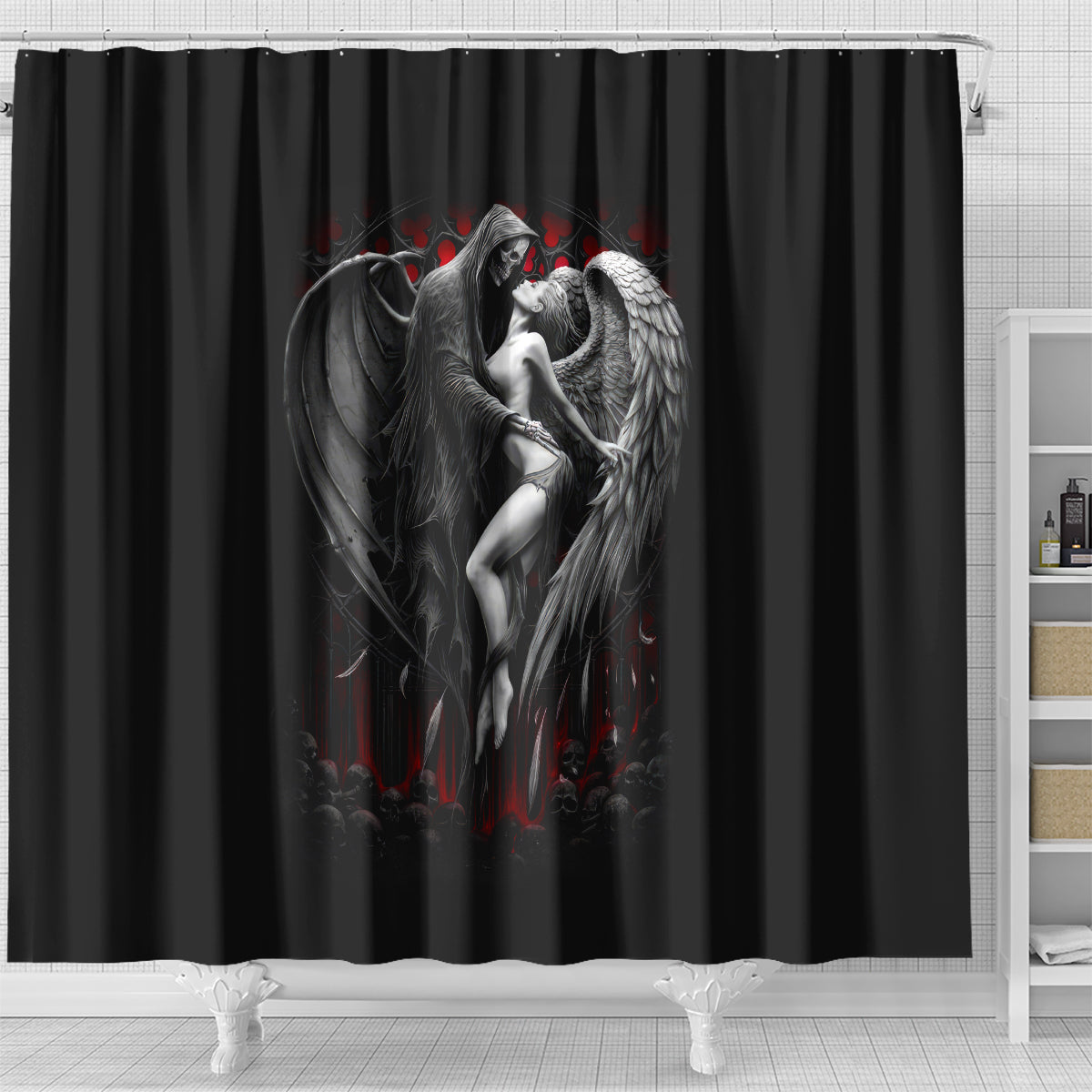 skull-shower-curtain-death-angel-in-love
