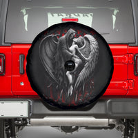 Skull Spare Tire Cover Death Angel In Love - Wonder Print Shop