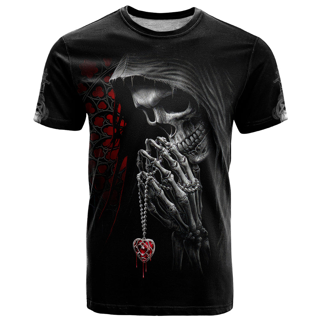 Skull T Shirt Death Angel In Love - Wonder Print Shop