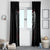 Skull Window Curtain Death Angel In Love - Wonder Print Shop
