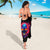 Skull Sarong Purple Skull Fire - Wonder Print Shop