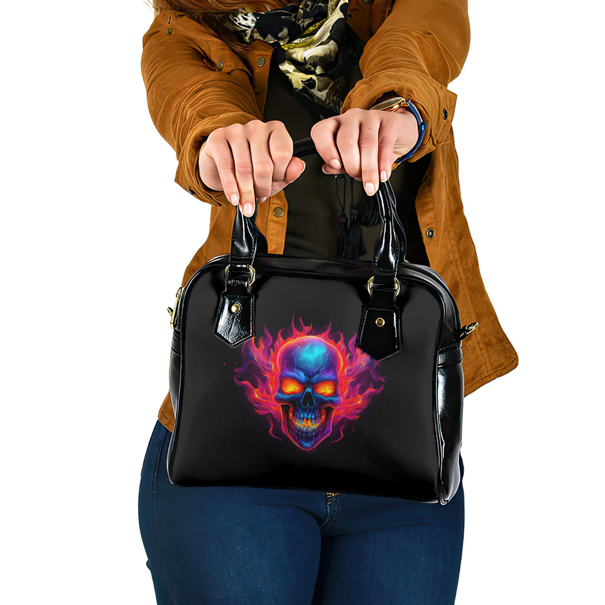 skull-shoulder-handbag-purple-skull-fire