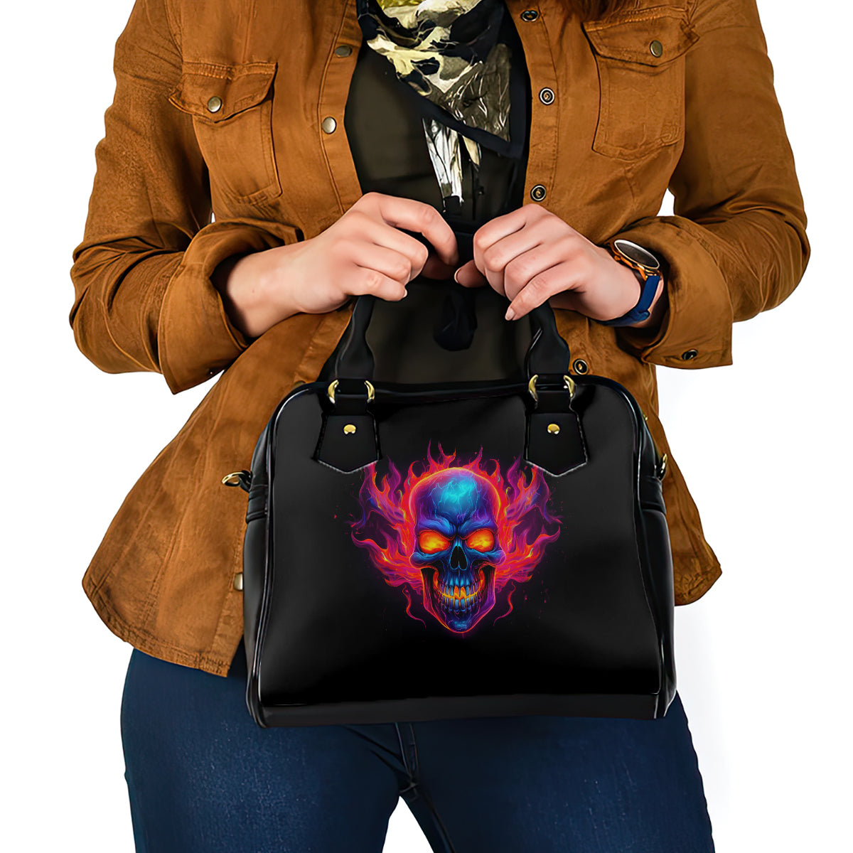 skull-shoulder-handbag-purple-skull-fire