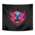 Skull Tapestry Purple Skull Fire - Wonder Print Shop