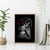 Skull Canvas Wall Art Death Angel And Da de Muertos Girl - Wonder Print Shop