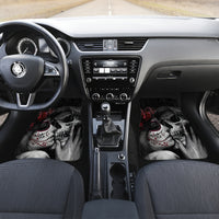 Skull Car Mats Death Angel And Da de Muertos Girl - Wonder Print Shop