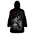 Skull Wearable Blanket Hoodie Death Angel And Da de Muertos Girl - Wonder Print Shop