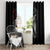 Skull Window Curtain Death Angel And Da de Muertos Girl - Wonder Print Shop