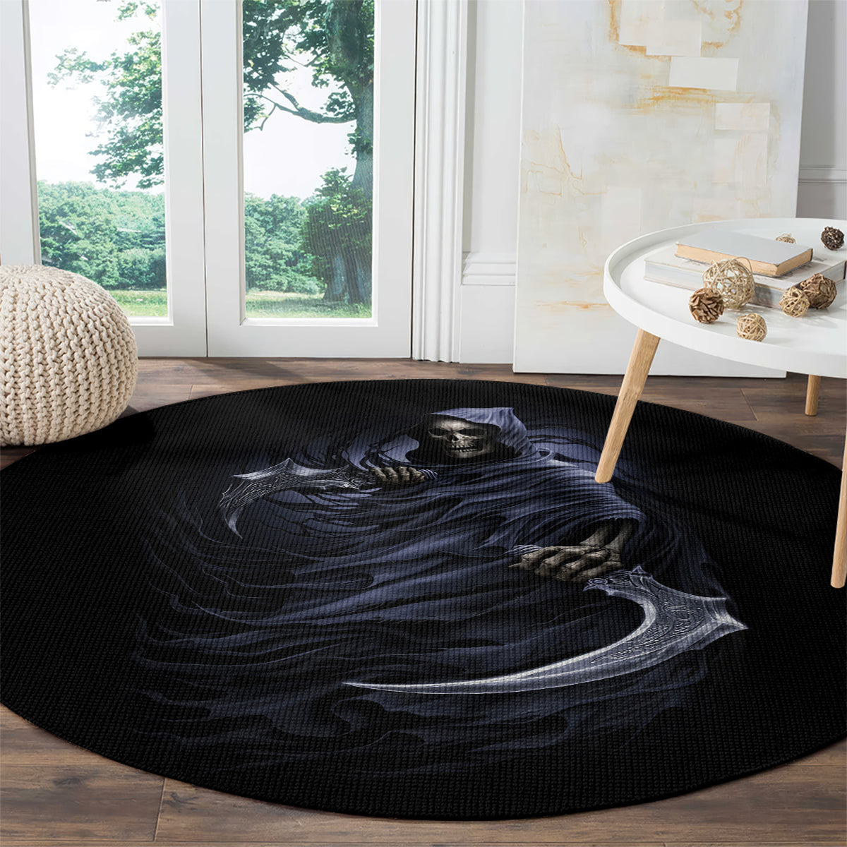 skull-round-carpet-purple-death-reaper