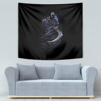 Skull Tapestry Purple Death Reaper - Wonder Print Shop