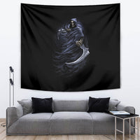 Skull Tapestry Purple Death Reaper - Wonder Print Shop