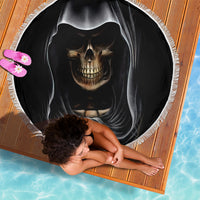 Skull Beach Blanket Double Skull And Death Angel - Wonder Print Shop