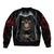 Skull Bomber Jacket Double Skull And Death Angel - Wonder Print Shop