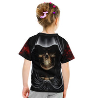 Skull Kid T Shirt Double Skull And Death Angel - Wonder Print Shop