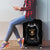 Skull Luggage Cover Double Skull And Death Angel - Wonder Print Shop