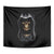 Skull Tapestry Double Skull And Death Angel - Wonder Print Shop