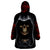 Skull Wearable Blanket Hoodie Double Skull And Death Angel - Wonder Print Shop