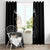 Skull Window Curtain Double Skull And Death Angel - Wonder Print Shop