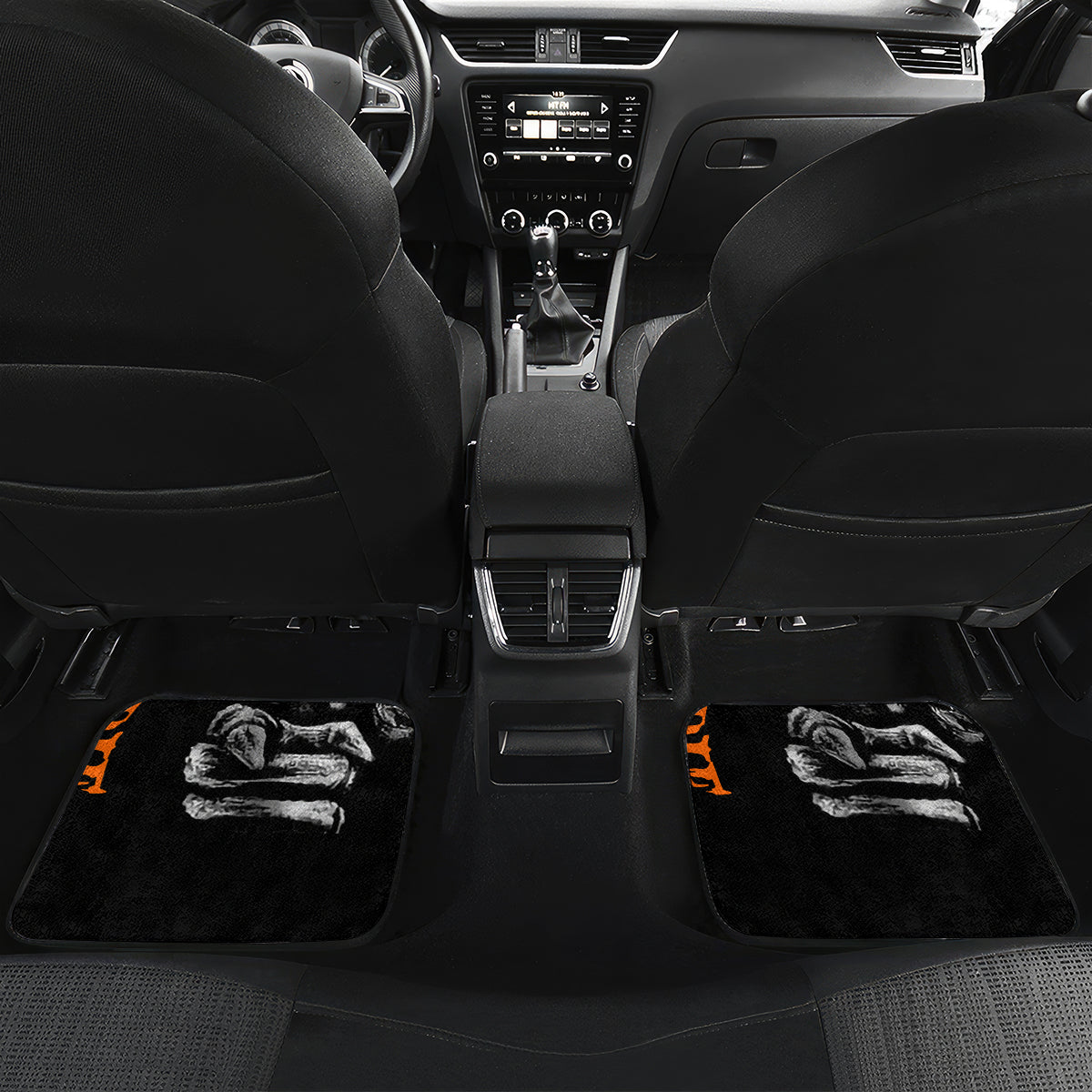 Skull Car Mats Ride Or Die - Wonder Print Shop