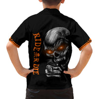 Skull Hawaiian Shirt Ride Or Die - Wonder Print Shop