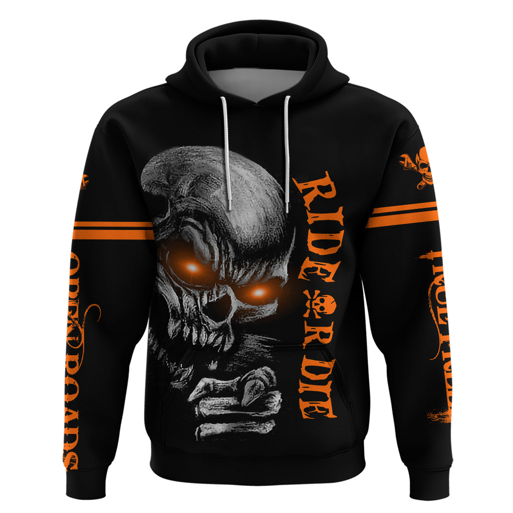 Skull Hoodie Ride Or Die DT01