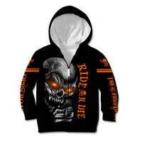 Skull Kid Hoodie Ride Or Die - Wonder Print Shop