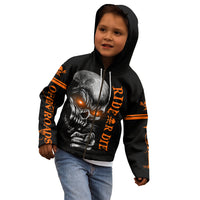 Skull Kid Hoodie Ride Or Die - Wonder Print Shop