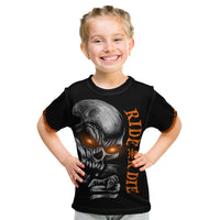 Skull Kid T Shirt Ride Or Die - Wonder Print Shop