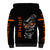 Skull Sherpa Hoodie Ride Or Die - Wonder Print Shop