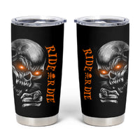 Skull Tumbler Cup Ride Or Die - Wonder Print Shop
